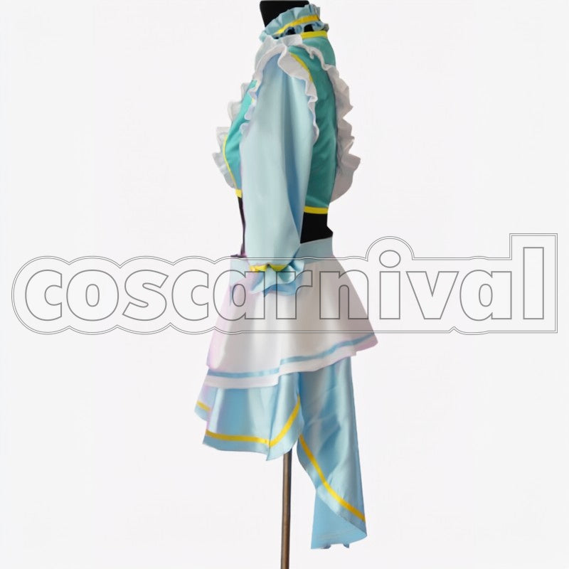 6th Single Music S.T.A.R.T!! Eli Ayase cosplay costume from Love Live! s, side view