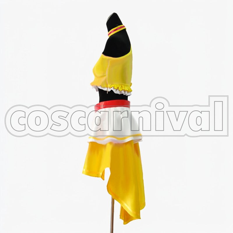 6th Single Music S.T.A.R.T!! Honoka Kosaka cosplay costume from Love Live! s, side view