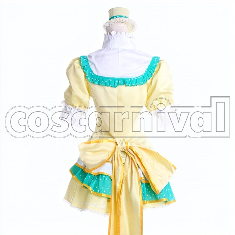 Idol Festival Fruit Parlor SR Awakened Hanayo Koizumi cosplay costume from Love Live! School, back view
