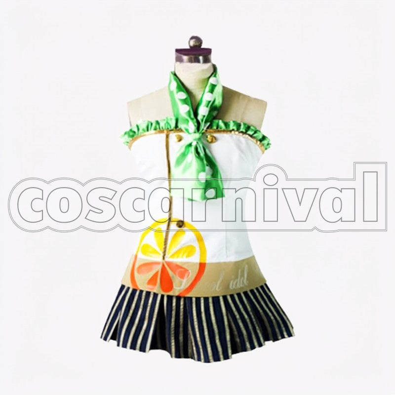 Hanayo Koizumi cosplay costume from Love Live!, front view