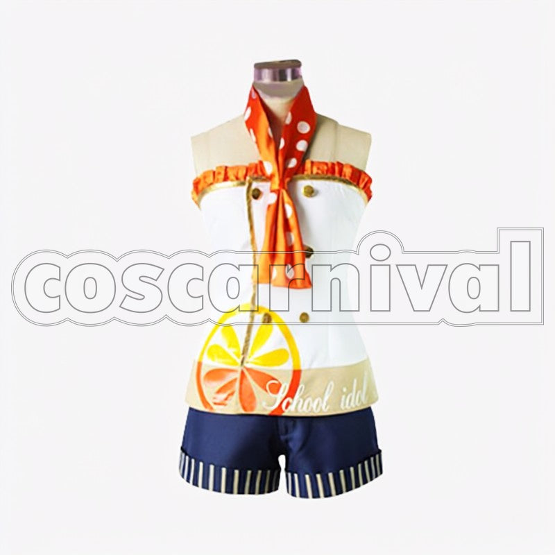 Honoka Kosaka cosplay costume from Love Live!, front view