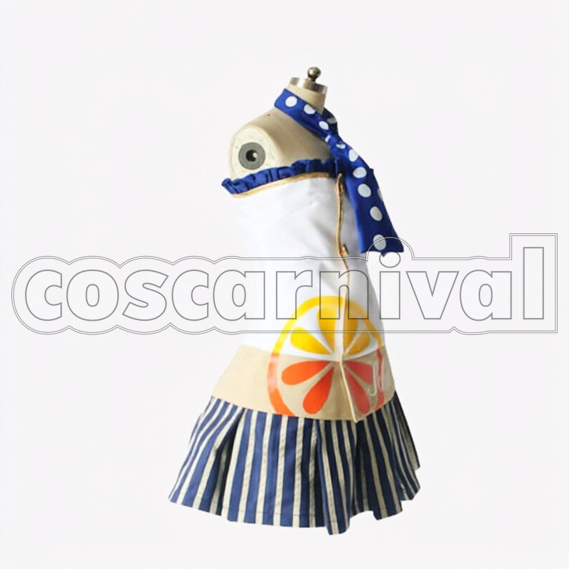 Idol Festival April Fruit Parlor SR Umi Sonoda School Idol Festival SR cosplay costume from Love Live! School, side view