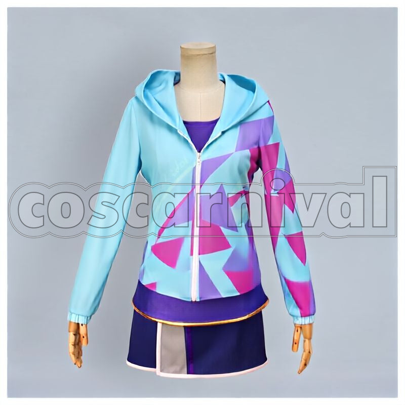 Project Eli Ayase Baseball Unidolized Cosplay cosplay costume from Love Live! School Idol, front view 1