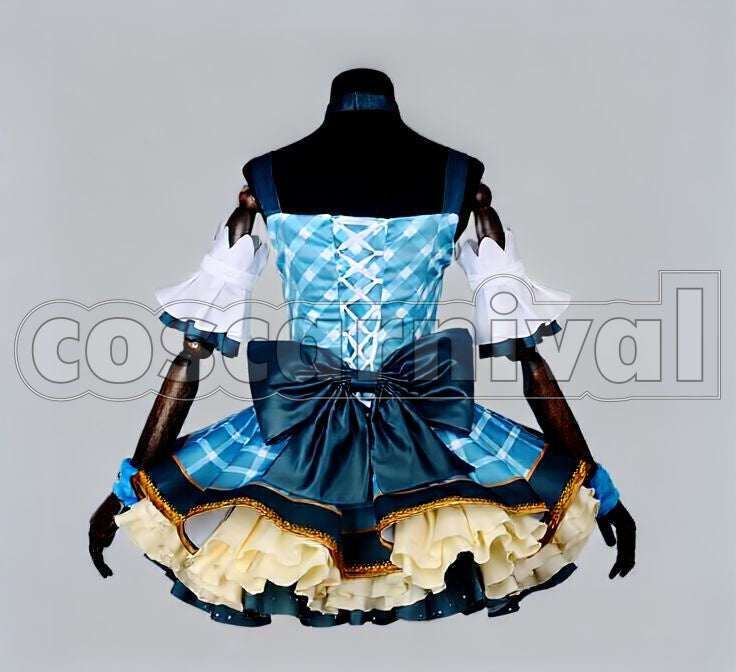 Project Eli Ayase Flower Bouquet Idolized Cosplay cosplay costume from Love Live! School Idol, back view 1