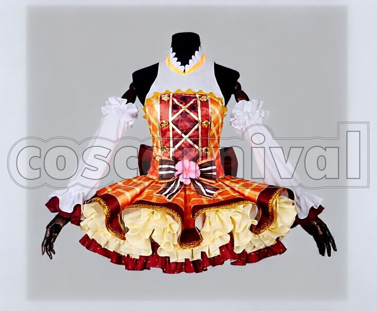 Project Honoka Kosaka Flower Bouquet Idolized Cosplay cosplay costume from Love Live! School Idol, front view 3