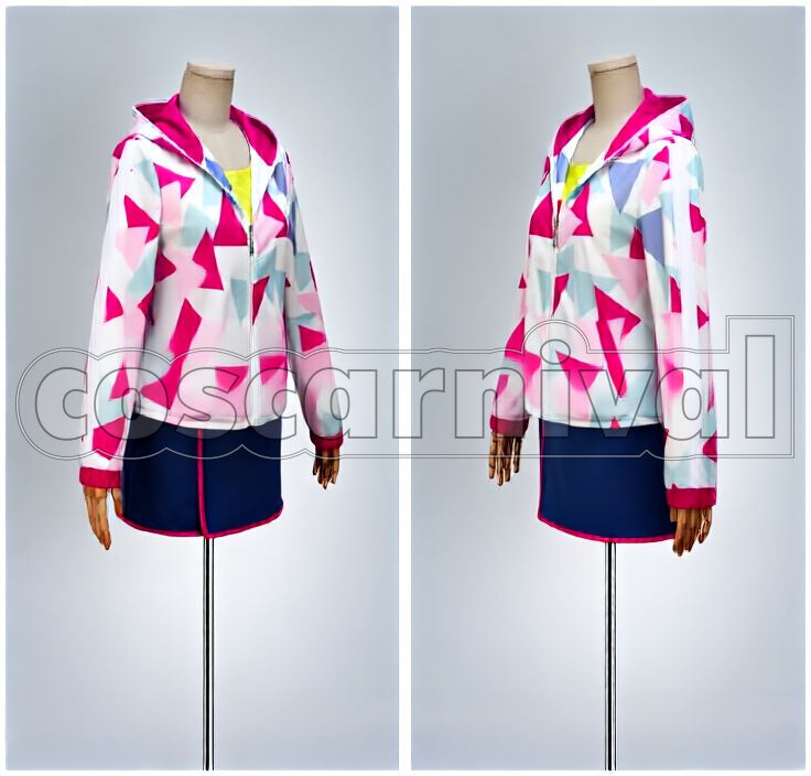 Project Maki Nishikino Baseball Unidolized Cosplay cosplay costume from Love Live! School Idol, front view 2