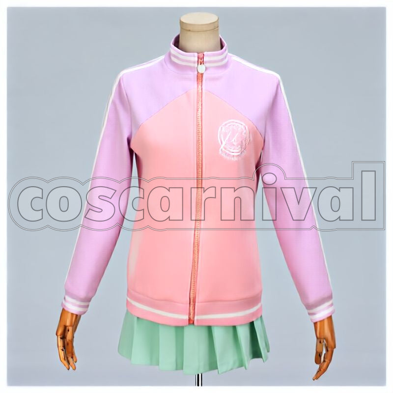 Project μ's Kotori Minami Jersey Unidolized Cosplay cosplay costume from Love Live! School Idol, front view 1