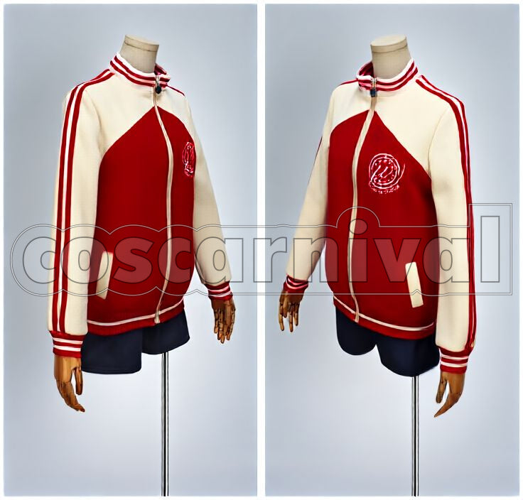 Project μ's Maki Nishikino Jersey Unidolized Cosplay cosplay costume from Love Live! School Idol, front view 2