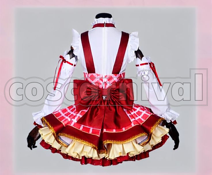 Project Nico Yazawa Flower Bouquet Idolized Cosplay cosplay costume from Love Live! School Idol, back view