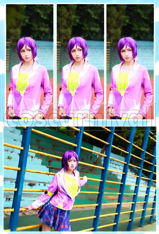 Project Nozomi Tojo Baseball Unidolized Cosplay cosplay costume from Love Live! School Idol, front view 2