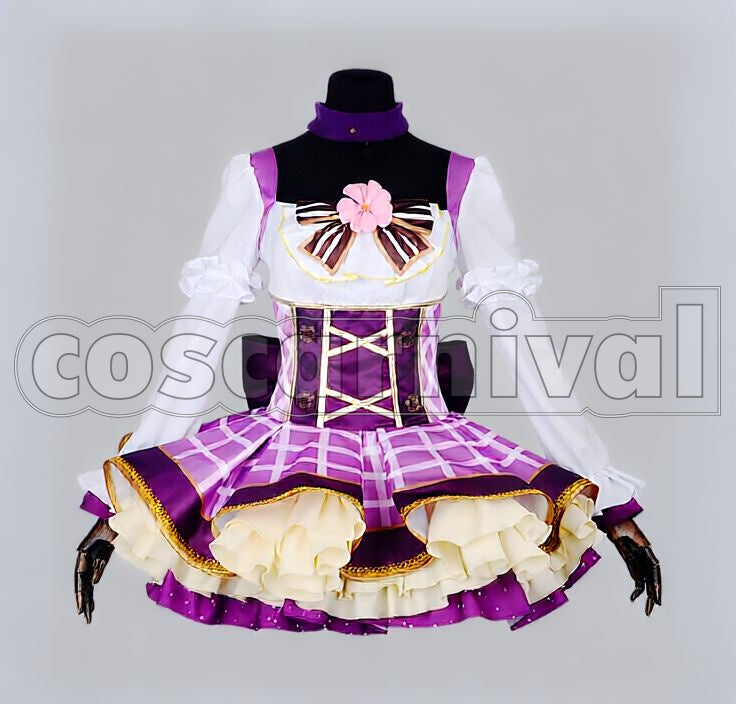 Project Nozomi Tojo Flower Bouquet Idolized Cosplay cosplay costume from Love Live! School Idol, front view 3