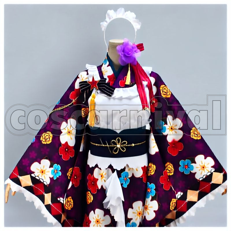 Project Nozomi Tojo Taisho Romantic Style Idolized Cosplay cosplay costume from Love Live! School Idol, front view 1