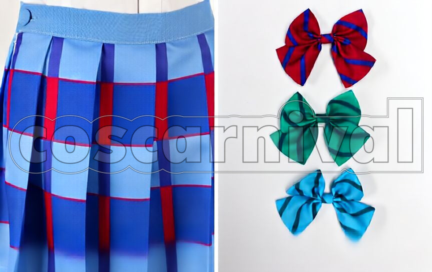 Project School Uniform Cosplay cosplay costume from Love Live! School Idol, set view 1