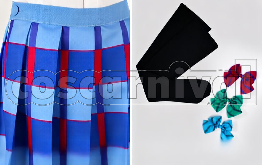 Project School Uniform Cosplay cosplay costume from Love Live! School Idol, set view 2