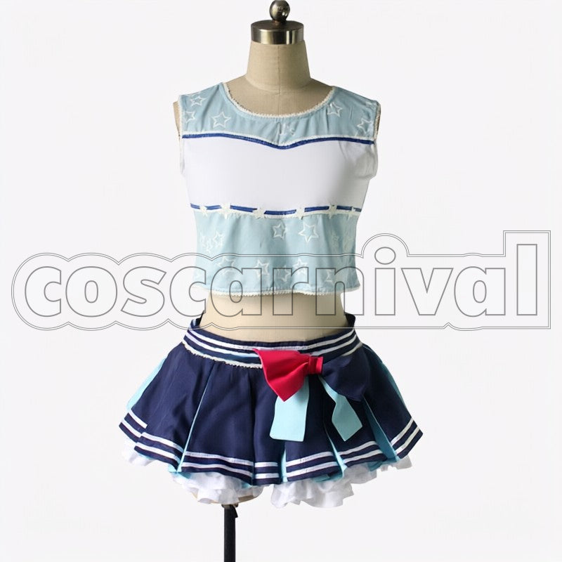 Umi Sonoda cosplay costume from Love Live!, front view