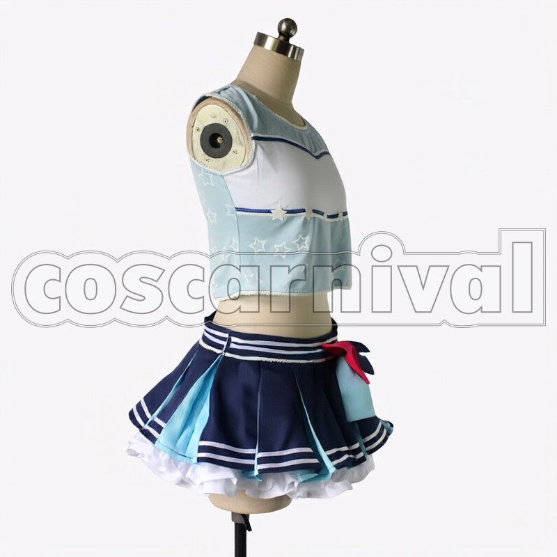 Idol Festival Paradise Live Umi Sonoda cosplay costume from Love Live! School, side view 2