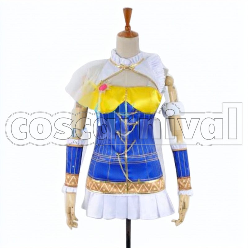 Idol Festival Constellation World of Myth UR Awakened Maki Nishikino cosplay costume from Love Live! School, front view 2