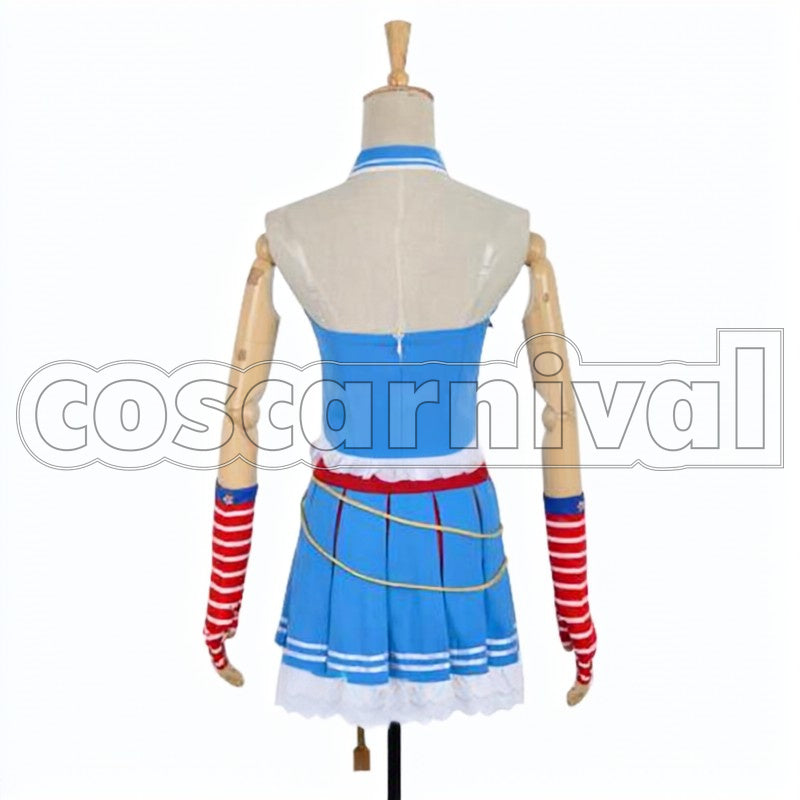 Idol Festival Marine UR Honoka Kosaka cosplay costume from Love Live! School, back view 2