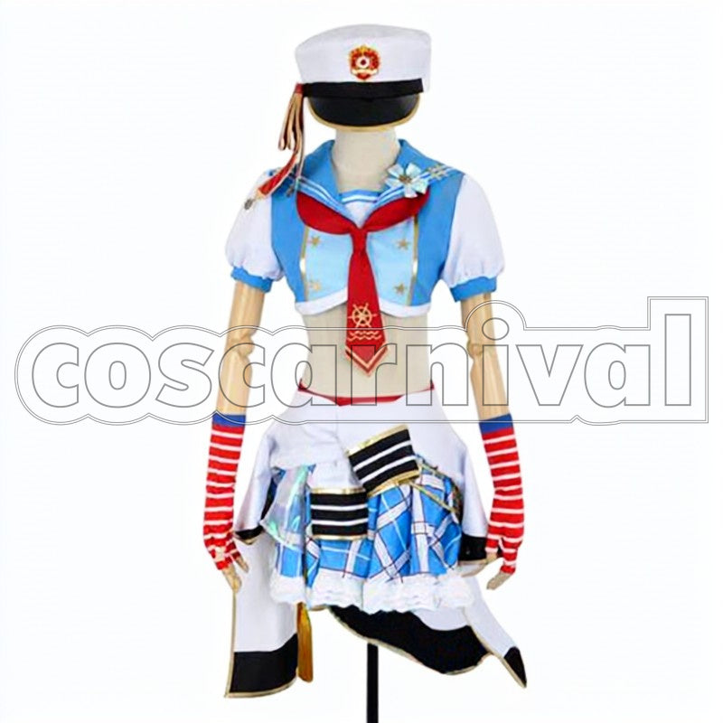 Rin Hoshizora cosplay costume from Love Live!, front view