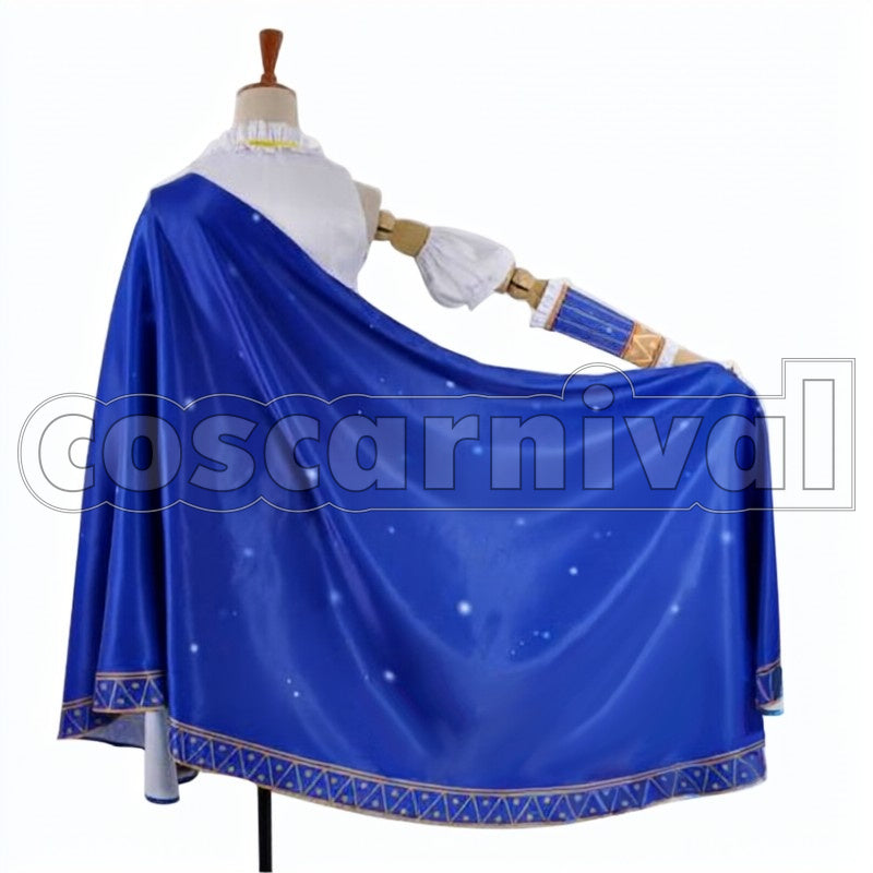 Idol Festival Constellation World of Myth UR Awakened Rin Hoshizora cosplay costume from Love Live! School, back view