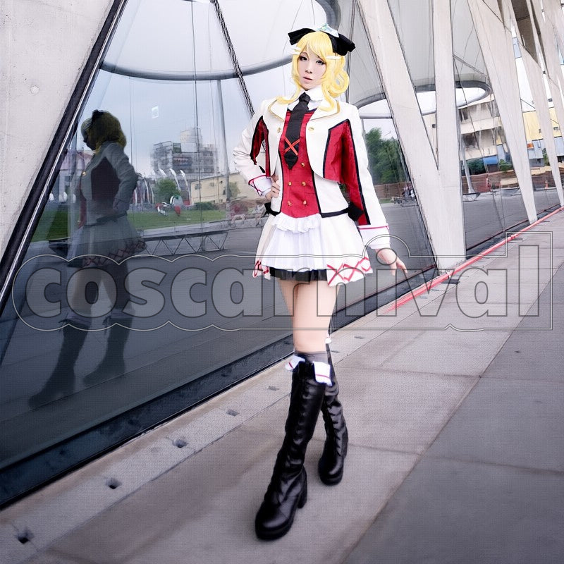 2 Sore wa Bokutachi no Kiseki Eli Ayase Deluxe cosplay costume from Love Live! Season, front view 3