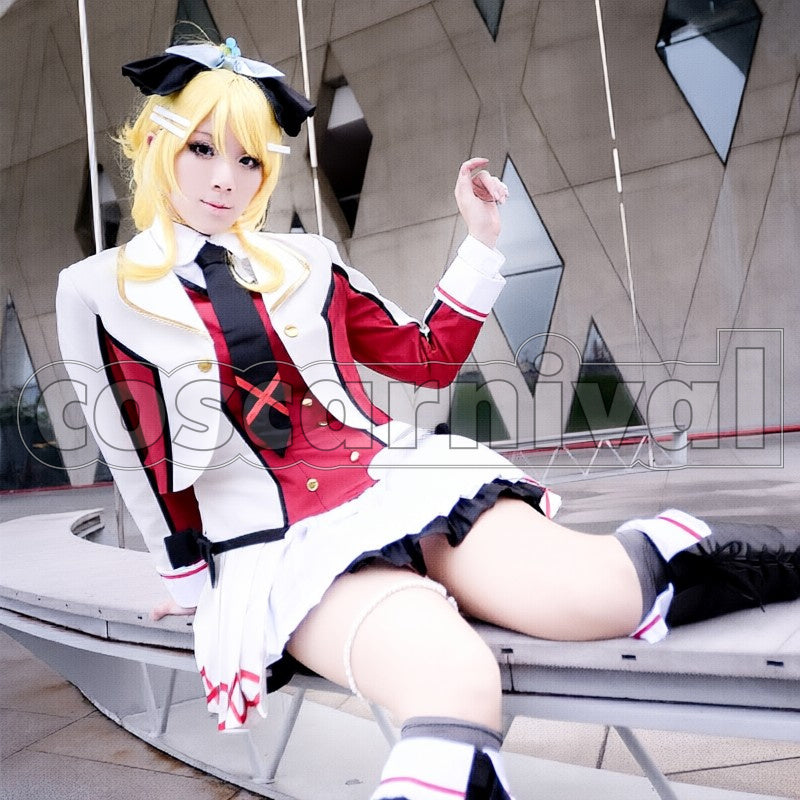 2 Sore wa Bokutachi no Kiseki Eli Ayase Deluxe cosplay costume from Love Live! Season, front view 4