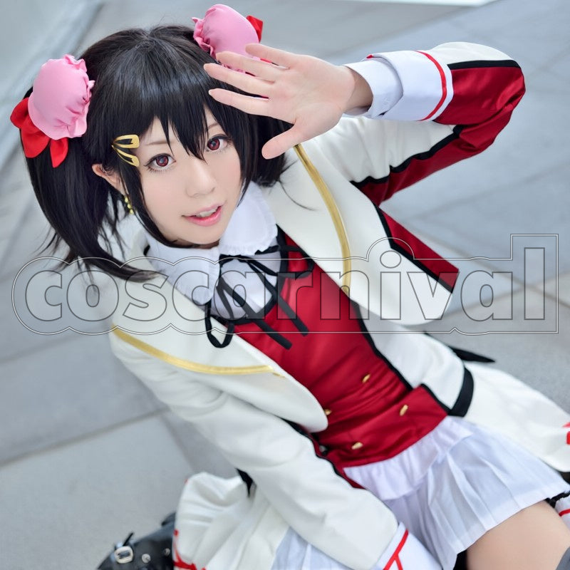 2 Sore wa Bokutachi no Kiseki Nico Yazawa Deluxe cosplay costume from Love Live! Season, front view 3