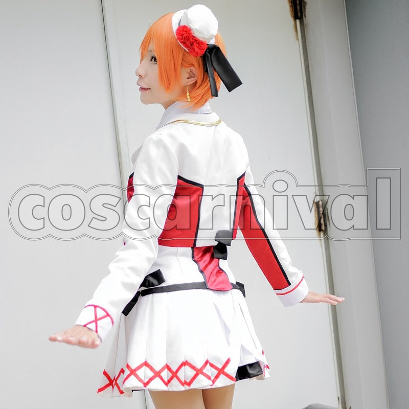 2 Sore wa Bokutachi no Kiseki Rin Hoshizora cosplay costume from Love Live! Season, back view