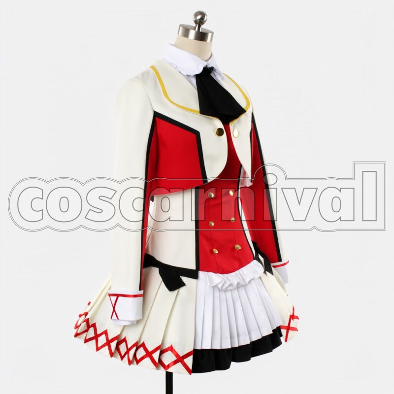 2 Sore wa Bokutachi no Kiseki Rin Hoshizora cosplay costume from Love Live! Season, side view 2