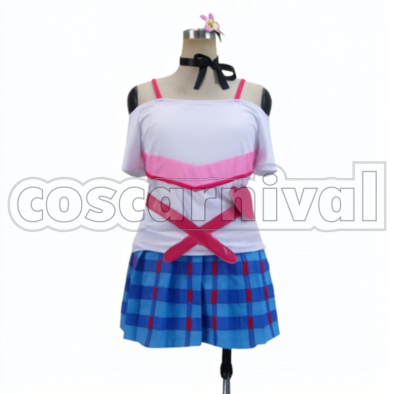 Honoka Kosaka cosplay costume from Love Live!, front view