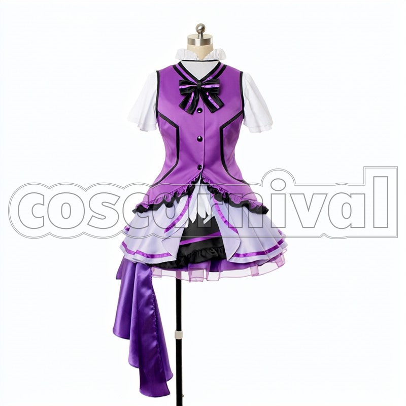 2 Episodes 12 13 Insert Song KiRa-KiRa Sensation! Happy maker! Maki Nishikino cosplay costume from Love Live! Season, front view 4