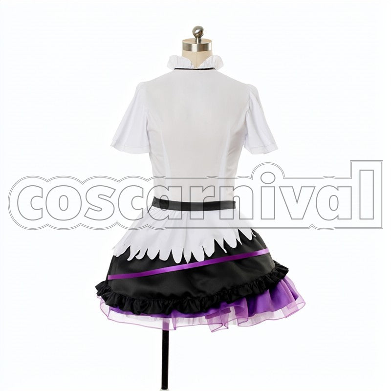 2 Episodes 12 13 Insert Song KiRa-KiRa Sensation! Happy maker! Maki Nishikino cosplay costume from Love Live! Season, front view 5