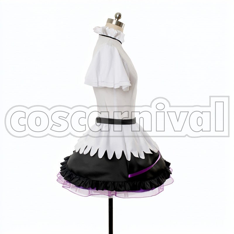 2 Episodes 12 13 Insert Song KiRa-KiRa Sensation! Happy maker! Maki Nishikino cosplay costume from Love Live! Season, side view 4