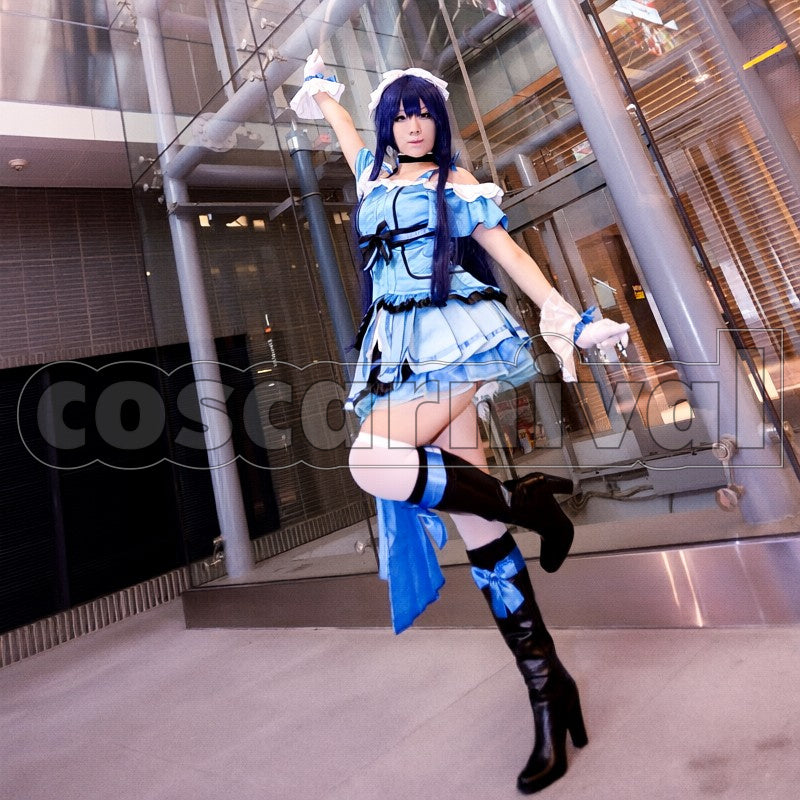 Umi Sonoda cosplay costume from Love Live!, front view