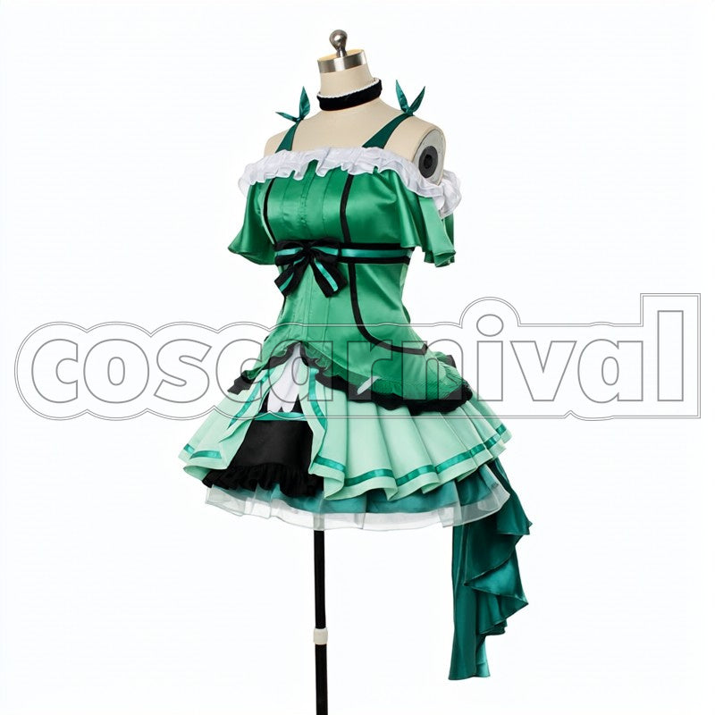 2 Episodes 12 13 Insert Song KiRa-KiRa Sensation! Happy maker! Kotori Minami cosplay costume from Love Live! Season, front view 6
