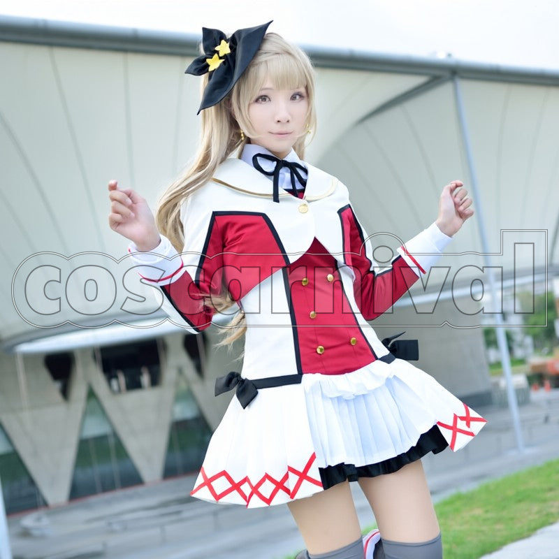 Kotori Minami cosplay costume from Love Live!, front view