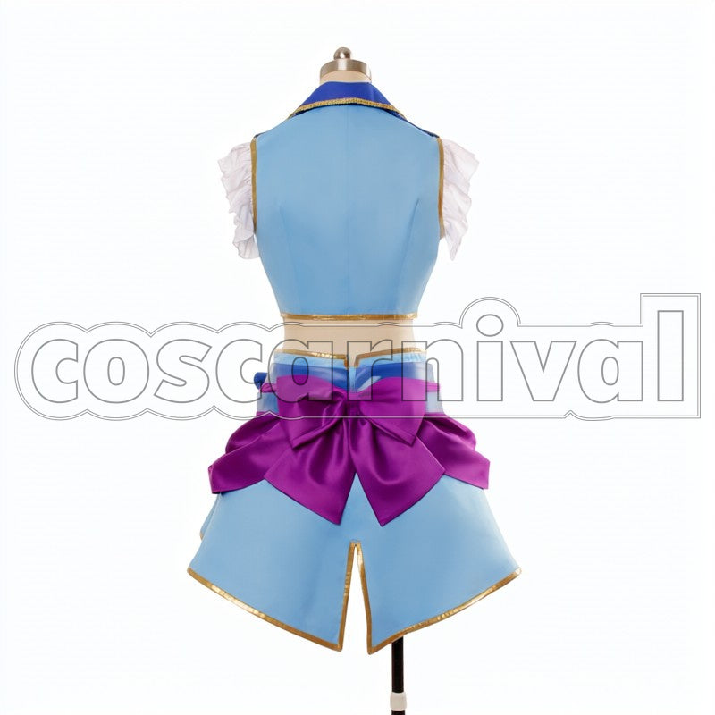 2 Insert Song Shin guru2 Love wing bell Dancing stars on me! Eli Ayase cosplay costume from Love Live! Season, back view