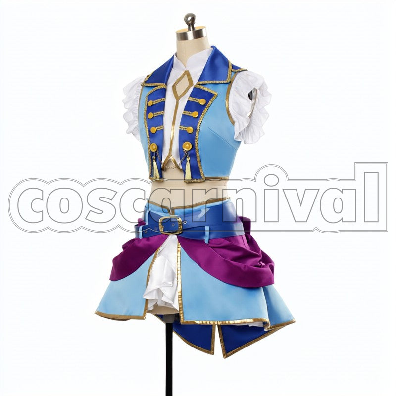 2 Insert Song Shin guru2 Love wing bell Dancing stars on me! Eli Ayase cosplay costume from Love Live! Season, front view 4