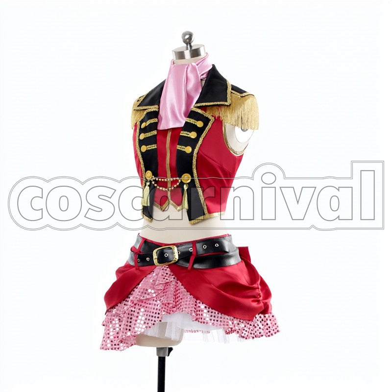 2 Insert Song Shin guru2 Love wing bell Dancing stars on me! Honoka Kosaka cosplay costume from Love Live! Season, front view 4
