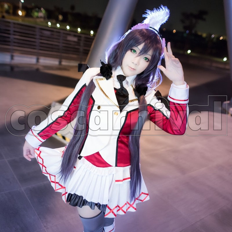 Nozomi Tojo cosplay costume from Love Live!, front view