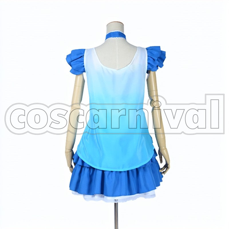 2 Episode 3 Insert Song Yume no Tobira s Eli Ayase cosplay costume from Love Live! Season, back view