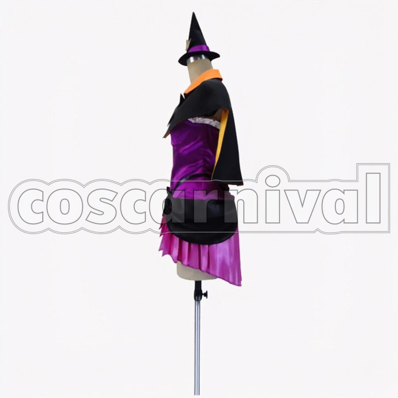 2 Insert Song Shin guru2 Dancing stars on me! Nozomi Tojo cosplay costume from Love Live! Season, side view