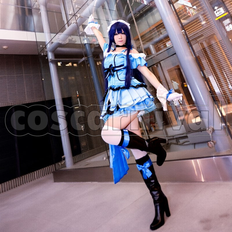 Umi Sonoda cosplay costume from Love Live!, front view