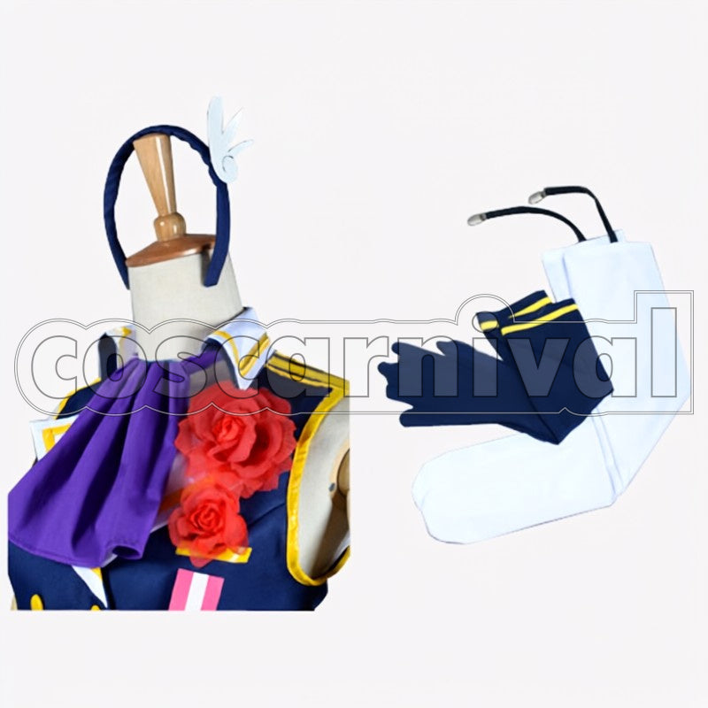 Party Fuli A-RISE Erena Todo UTX Academy UTX Academy cosplay costume from Love Live! Shocking, detail-1