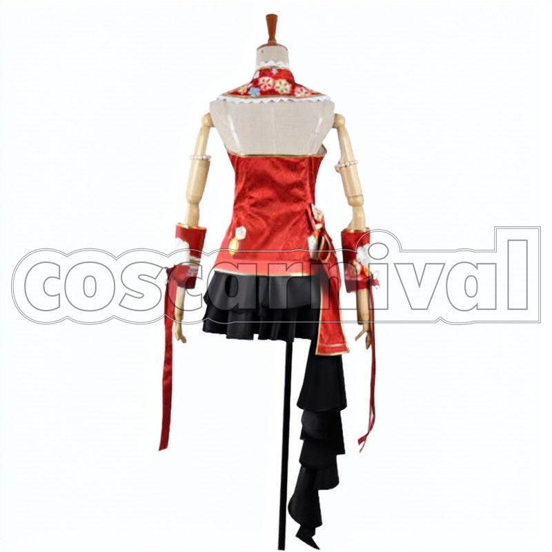 August China cosplay costume from Love Live! SR, back view