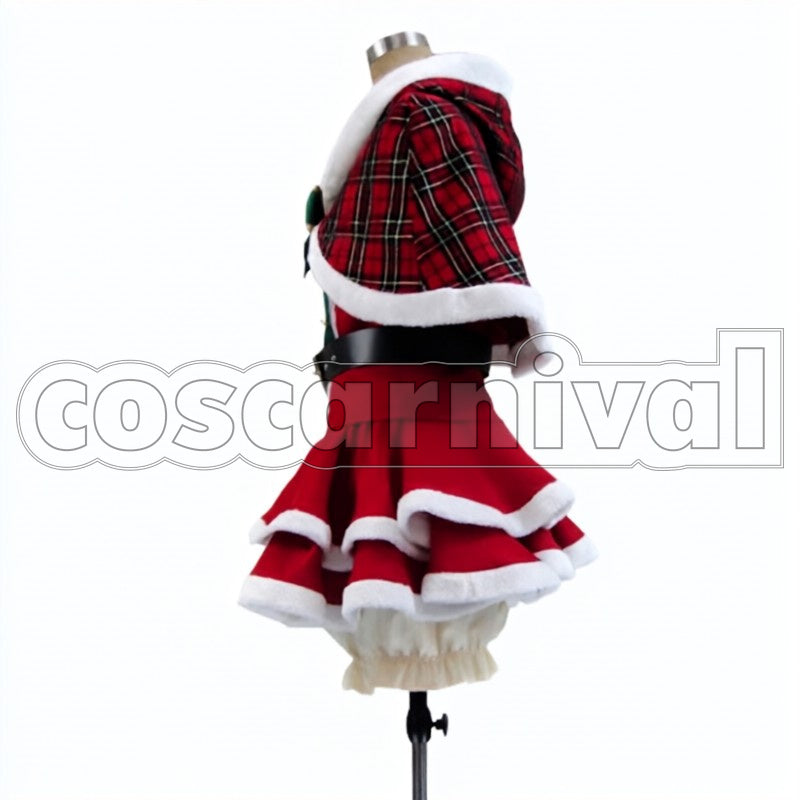 Christmas Awakened Hanayo Koizumi cosplay costume from Love Live! SR, side view