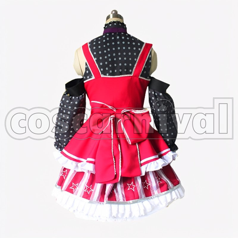 November Apron Maki Nishikino Awakened cosplay costume from Love Live! SR, back view