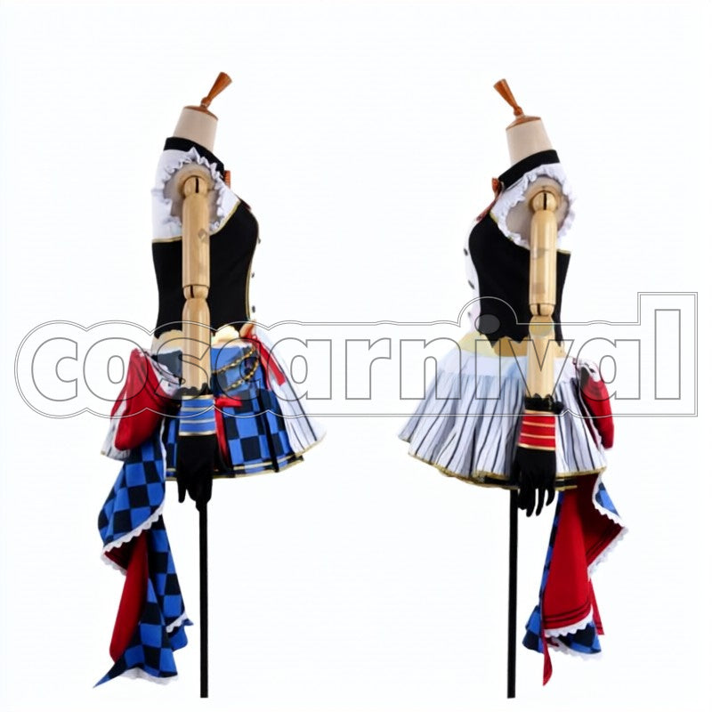 Cafe Maid Awakened Nico Yazawa cosplay costume from Love Live! SR, side view
