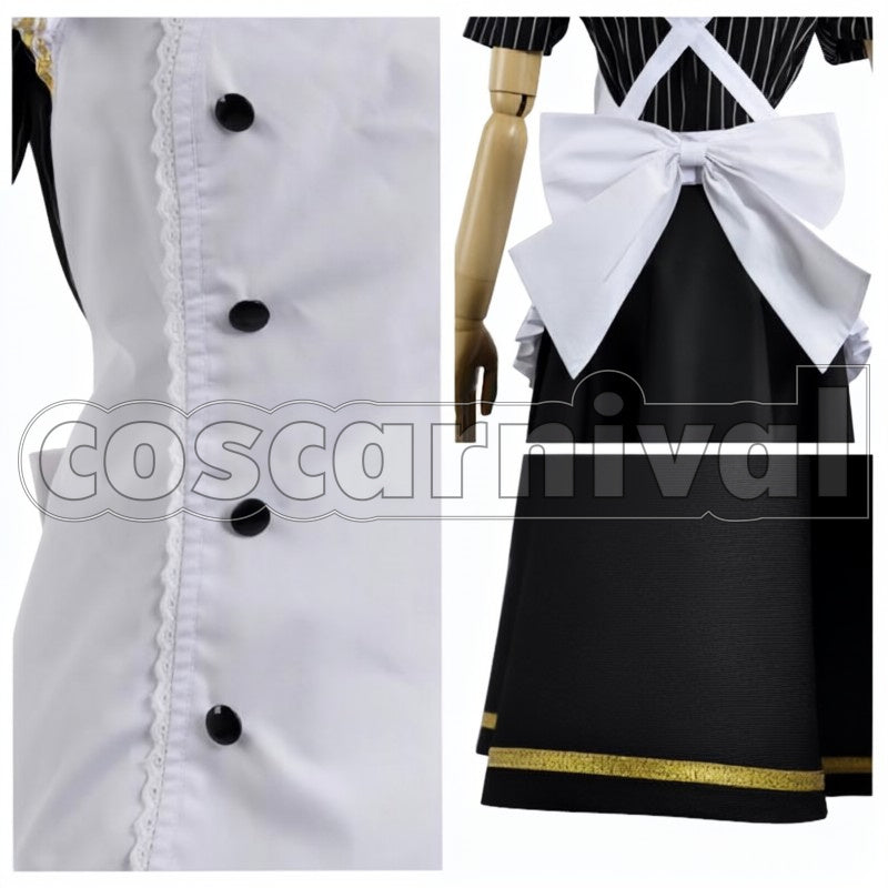 Cafe Maid Pre-Awakening Nozomi Tojo cosplay costume from Love Live! SR, detail-1