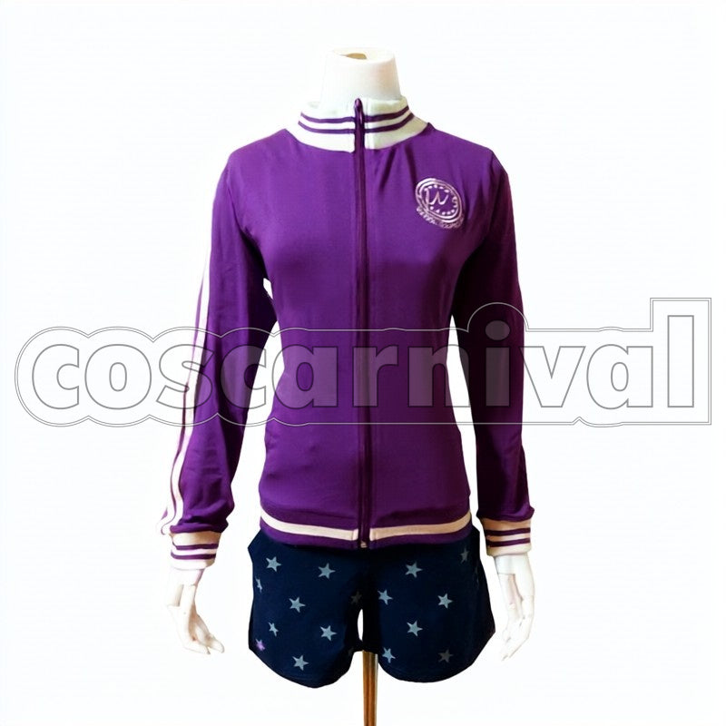 Nozomi Tojo cosplay costume from Love Live!, front view